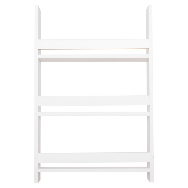 ΡΑΦΙΕΡΑ ΤΟΙΧΟΥ SANI HM18223.01 ΜΕΛΑΜΙΝΗ ΣΕ ΛΕΥΚΟ 60x10x90Υεκ. (3 ΡΑΦΙΑ)
