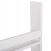 ΡΑΦΙΕΡΑ ΤΟΙΧΟΥ SANI HM18223.01 ΜΕΛΑΜΙΝΗ ΣΕ ΛΕΥΚΟ 60x10x90Υεκ. (3 ΡΑΦΙΑ)