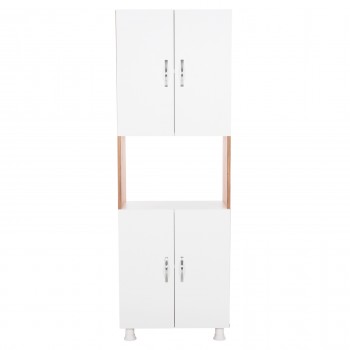 ΕΠΙΠΛΟ ΚΟΥΖΙΝΑΣ/ΝΤΟΥΛΑΠΙ RAD HM18196.04 ΜΕΛΑΜΙΝΗ ΦΥΣΙΚΟ-ΛΕΥΚΟ 55,5x32x165Υεκ.