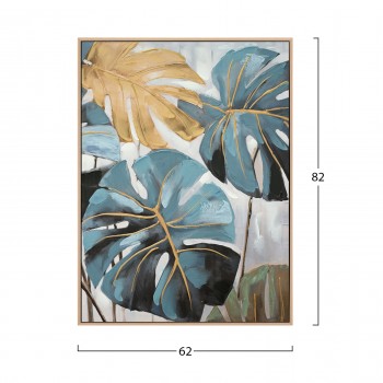 ΠΙΝΑΚΑΣ TOIXOY TROPICO HM4542 ΚΟΡΝΙΖΑ ΜΠΕΖ-ΚΑΜΒΑΣ ΕΚΤΥΠΩΣΗ 62x4,5x82Υεκ.