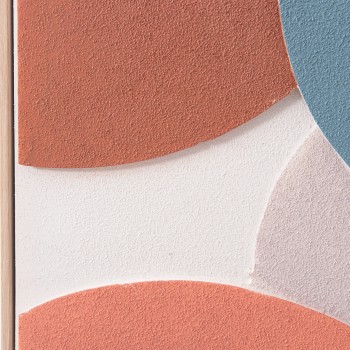 ΠΙΝΑΚΑΣ ΤΟΙΧΟΥ 3D FLUO HM4543.02 ΜΕ ΚΟΡΝΙΖΑ ΜΠΕΖ-ΧΕΙΡΟΠΟΙΗΤΑ ΣΧΕΔΙΑ 60x4,5Χ90Υεκ.