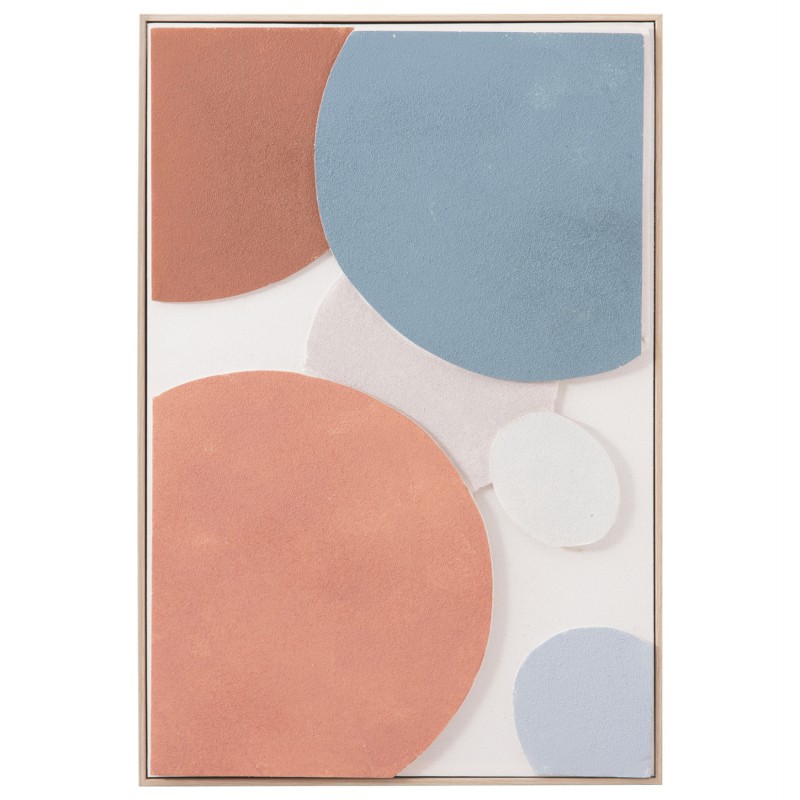 ΠΙΝΑΚΑΣ ΤΟΙΧΟΥ 3D FLUO HM4543.02 ΜΕ ΚΟΡΝΙΖΑ ΜΠΕΖ-ΧΕΙΡΟΠΟΙΗΤΑ ΣΧΕΔΙΑ 60x4,5Χ90Υεκ.