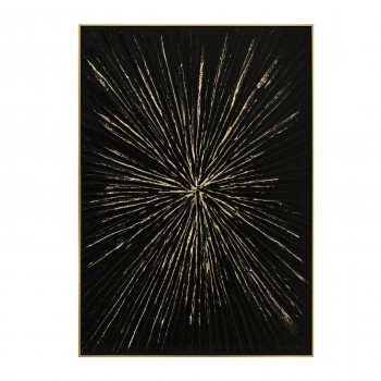 ΠΙΝΑΚΑΣ TOIXOY STELLON HM4549 ΚΟΡΝΙΖΑ ΜΠΕΖ-ΚΑΜΒΑΣ ΜΑΥΡΟΣ-ΧΕΙΡΟΠΟΙΗΤΟΣ 72x4,5x102Υεκ.