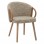 ΚΑΡΕΚΛΑ ΤΡΑΠΕΖΑΡΙΑΣ RIG HM9979.01 WHITE WASH ΞΥΛΟ ΟΞΙΑΣ-ΜΠΕΖ ΥΦΑΣΜΑ 59x58,5x72,5Υεκ.