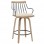 ΣΚΑΜΠΟ ΜΠΑΡ JUDI HM9985.01 WHITE WASH Κ.Π.-ΜΑΥΡΟ ΜΕΤΑΛΛΟ-ΜΠΕΖ ΥΦΑΣΜΑ 48x52x92Υεκ