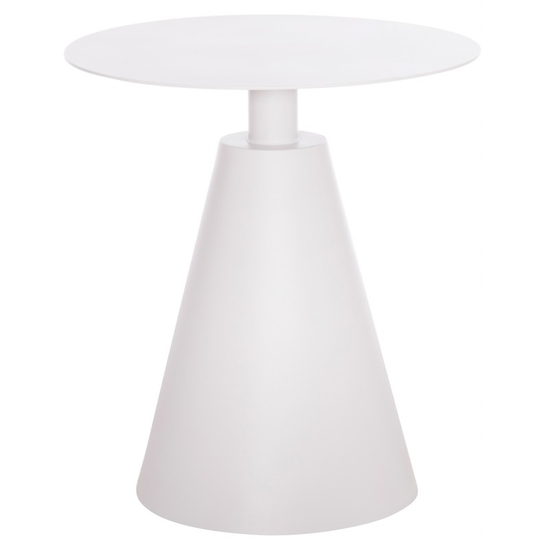 ΤΡΑΠΕΖΑΚΙ ΒΟΗΘ. ΣΤΡΟΓΓΥΛΟ ΕΞ.ΧΩΡΟΥ SERA HM6270.02 ΛΕΥΚΟ ΑΛΟΥΜΙΝΙΟ Φ50x56Υεκ.