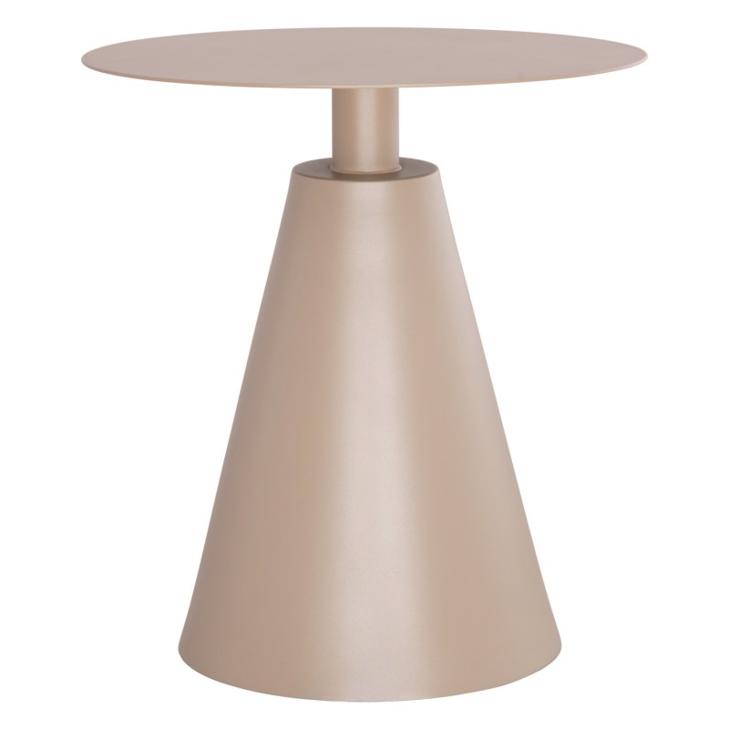 ΤΡΑΠΕΖΑΚΙ ΒΟΗΘ. ΣΤΡΟΓΓΥΛΟ ΕΞ.ΧΩΡΟΥ SERA HM6270.03 ΚΑΠΟΥΤΣΙΝΟ ΑΛΟΥΜΙΝΙΟ Φ50x56Υεκ.