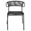 ΚΑΡΕΚΛΑ SUKI HM6053.02 ΜΕΤΑΛΛO KAI ΣΥΝΘΕΤΙΚΟ RATTAN ΣΕ ΜΑΥΡΟ 54x62x80Υεκ