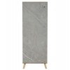 ΠΑΠΟΥΤΣΟΘΗΚΗ-ΝΤΟΥΛΑΠΙ ALVARO HM8954.11 ΜΕΛΑΜΙΝΗ SONAMA-STONE TEXTURE 50Χ38Χ135Yεκ.