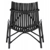 ΚΑΡΕΚΛΑ ΕΞΩΤ.ΧΩΡΟΥ CELLION HM9812.02 ΡΑΒΔΟΙ RATTAN ΣΕ ΜΑΥΡΟ ΧΡΩΜΑ 76x72x83Υεκ.