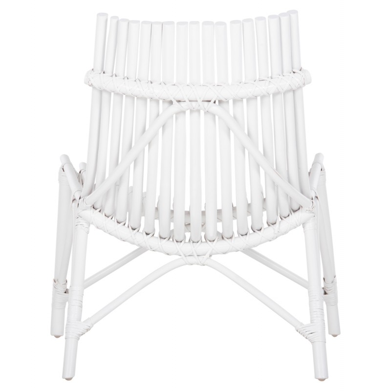ΚΑΡΕΚΛΑ ΕΞΩΤ.ΧΩΡΟΥ CELLION HM9812.03 ΡΑΒΔΟΙ RATTAN ΣΕ ΛΕΥΚΟ ΧΡΩΜΑ 76x72x83Υεκ.