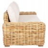 ΚΑΝΑΠΕΣ ΤΡΙΘΕΣΙΟΣ ΕΞ.ΧΩΡΟΥ TROPEL HM9808 ΞΥΛΟ MANGO-RATTAN ΦΥΣΙΚΟ-ΛΕΥΚΑ ΜΑΞΙΛΑΡΙΑ 216x88x85Υεκ
