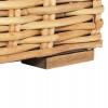 ΚΑΝΑΠΕΣ ΤΡΙΘΕΣΙΟΣ ΕΞ.ΧΩΡΟΥ TROPEL HM9808 ΞΥΛΟ MANGO-RATTAN ΦΥΣΙΚΟ-ΛΕΥΚΑ ΜΑΞΙΛΑΡΙΑ 216x88x85Υεκ