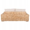 ΚΑΝΑΠΕΣ 2-ΘΕΣΙΟΣ TROPEL HM9809 ΞΥΛΟ MANGO-RATTAN ΦΥΣΙΚΟ-ΛΕΥΚΑ ΜΑΞΙΛΑΡΙΑ 192x88x70-85Υεκ.