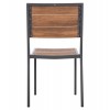 ΚΑΡΕΚΛΑ ΑΛΟΥΜΙΝΙΟΥ SAGA HM6063.02 ΣΚΟΥΡΟ ΓΚΡΙ ΜΕ POLYWOOD 46x52x86Υεκ.