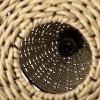 ΦΩΤΙΣΤΙΚΟ ΟΡΟΦΗΣ ΚΡΕΜΑΣΤΟ HM4346 ΑΠΟ PAPER ROPE ΜΠΕΖ ΚΑΙ ΜΑΥΡΟ Φ55,5x44Υεκ.