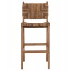 ΣΚΑΜΠΟ ΜΠΑΡ WALTER HM9841 ΞΥΛO TEAK ΣΕ ΦΥΣΙΚΟ-ΨΑΘΑ 46x55x105Υ εκ.