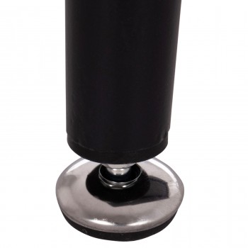 ΤΡΑΠΕΖΙ RAVEN HM9854.02 ΚΕΡΑΜΙΚΟ TOP ΜΑΥΡΟ ΜΑΡΜΑΡΟ-ΜΑΥΡΟ ΜΕΤΑΛΛΟ 120x70x73Υεκ.