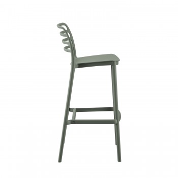 ΣΚΑΜΠΟ BAR ΠΟΛΥΠΡΟΠΥΛΕΝΙΟΥ SNOD HM6099.07 OLIVE GREEN 37,2x50x101,5Υεκ.