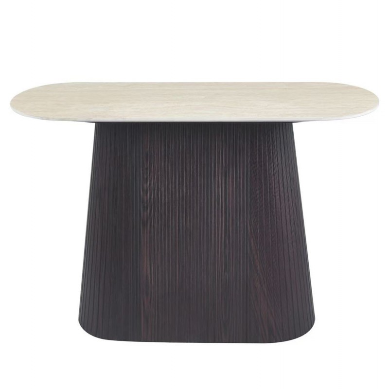 ΚΟΝΣΟΛΑ CATER HM18323 ΚΕΡΑΜΙΚΟ TOP ΟΨΗ ΤΡΑΒΕΡΤΙΝΑΣ-MDF ΒΑΣΗ 120x40x77Υεκ.