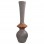ΔΙΑΚΟΣΜΗΤΙΚΟ ΒΑΖΟ ΔΑΠΕΔΟΥ NEBULA HM4660.05M FIBER CEMENT TAUPE--ΞΥΛΟ ΤΕΑΚ Φ45x143Υεκ