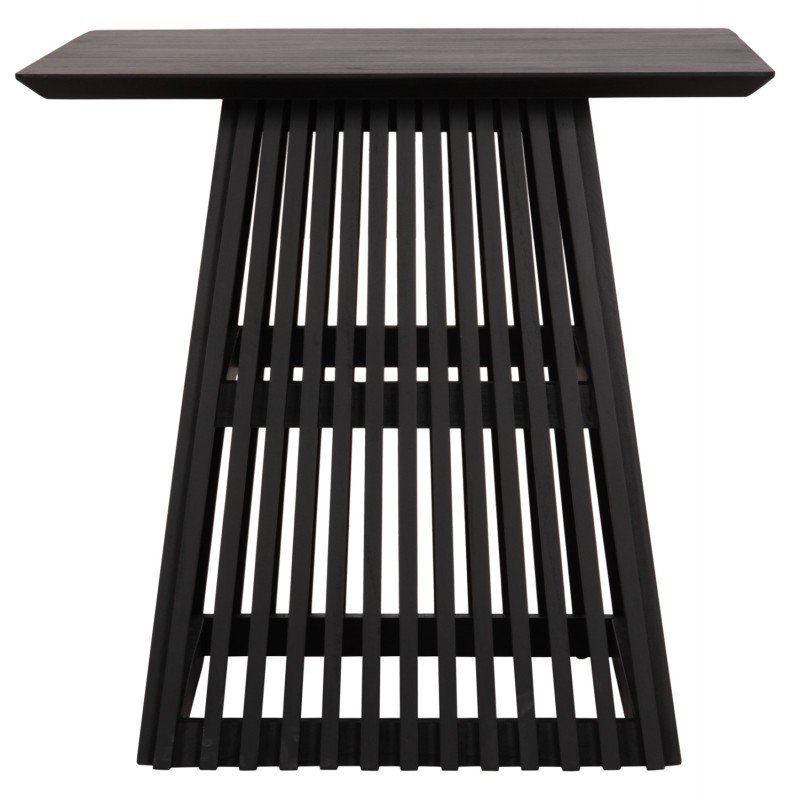 ΤΡΑΠΕΖΙ ΤΡΑΠΕΖΑΡΙΑΣ ΤΕΤΡΑΓΩΝΟ FRANTZ HM9458.02 MINDI ΞΥΛΟ ΜΑΥΡΟ 80x80x78Yεκ.