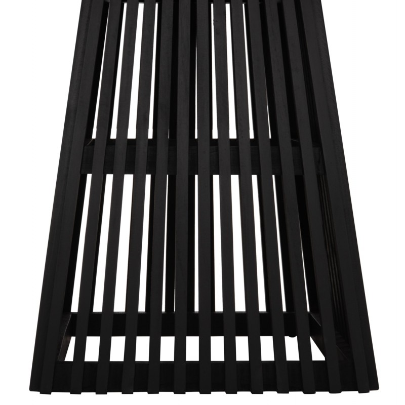 ΤΡΑΠΕΖΙ ΤΡΑΠΕΖΑΡΙΑΣ ΤΕΤΡΑΓΩΝΟ FRANTZ HM9458.02 MINDI ΞΥΛΟ ΜΑΥΡΟ 80x80x78Yεκ.