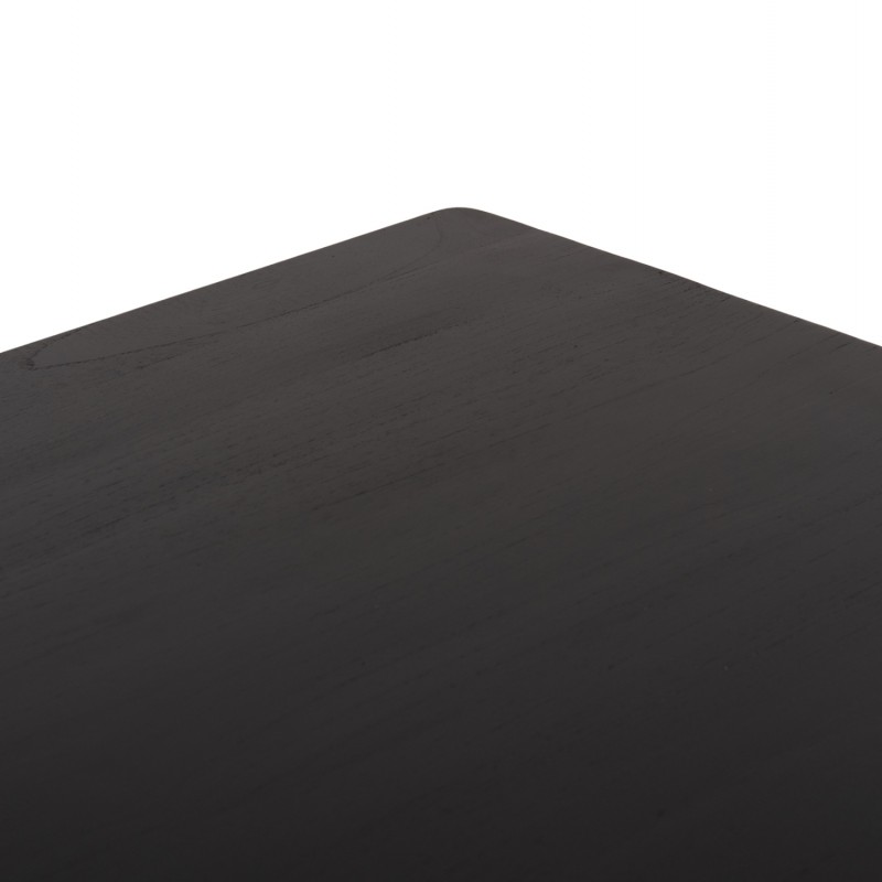 ΤΡΑΠΕΖΙ ΤΡΑΠΕΖΑΡΙΑΣ ΤΕΤΡΑΓΩΝΟ FRANTZ HM9458.02 MINDI ΞΥΛΟ ΜΑΥΡΟ 80x80x78Yεκ.