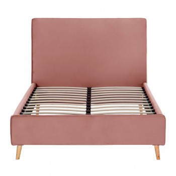 ΚΡΕΒΑΤΙ ΜΕ ΣΤΡΩΜΑ MAYLIN HM21281.01 ΣΑΠΙΟ ΜΗΛΟ ΒΕΛΟΥΔΟ--ΓΙΑ 120x200εκ