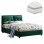 ΚΡΕΒΑΤΙ ΜΕ ΣΤΡΩΜΑ BILLIE HM21284.06 ΚΥΠΑΡΙΣΣΙ ΒΕΛΟΥΔΟ--ΓΙΑ 160x200εκ