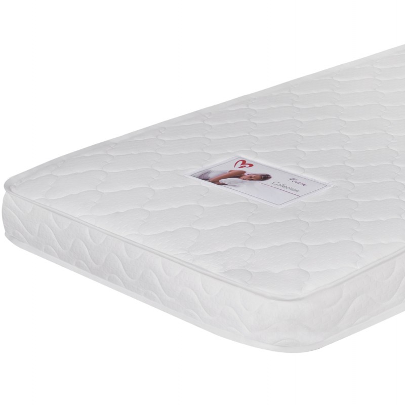 ΚΡΕΒΑΤΙ ΠΑΙΔΙΚΟ ΜΕ ΣΤΡΩΜΑ KLARICE HM21305.01 ΞΥΛΟ ΠΕΥΚΟΥ ΣΕ ΛΕΥΚΟ--ΣΤΡΩΜΑ 90x190εκ