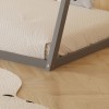 ΚΡΕΒΑΤΙ ΠΑΙΔΙΚΟ ΜΕ ΣΤΡΩΜΑ MUNK HM21306.02 ΞΥΛΟ ΠΕΥΚΟΥ ΣΕ ΓΚΡΙ--ΣΤΡΩΜΑ 90x190εκ
