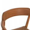 ΠΟΛΥΘΡΟΝΑ ΤΡΑΠΕΖΑΡΙΑΣ ROBBY HM18350 ΞΥΛΟ TEAK & ΣΧΟΙΝΙ VIRO ΦΥΣΙΚΟ 55x50x71Υεκ.