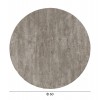 ΕΠΙΦΑΝΕΙΑ ΤΡΑΠΕΖΙΟΥ HPL ΣΤΡΟΓΓΥΛΗ HM5841.37 CONCRETE Φ60εκ.