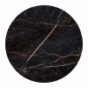 ΕΠΙΦΑΝΕΙΑ ΤΡΑΠΕΖΙΟΥ HPL ΣΤΡΟΓΓΥΛΗ HM6351.34 BLACK MARBLE Φ120εκ.
