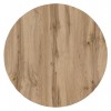 ΕΠΙΦΑΝΕΙΑ ΤΡΑΠΕΖΙΟΥ HPL ΣΤΡΟΓΓΥΛΗ HM6351.36 SONAMA OAK Φ120εκ.