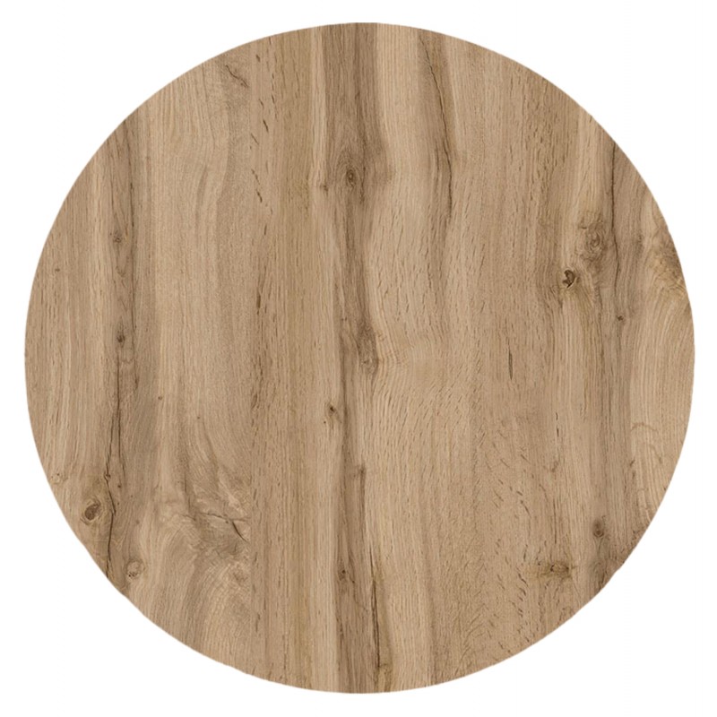 ΕΠΙΦΑΝΕΙΑ ΤΡΑΠΕΖΙΟΥ HPL ΣΤΡΟΓΓΥΛΗ HM6351.36 SONAMA OAK Φ120εκ.