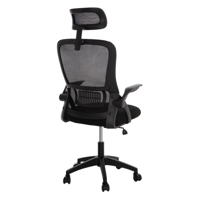 ΚΑΡΕΚΛΑ ΓΡΑΦΕΙΟΥ BLAZER HM1205.01 ΜΑΥΡΟ MESH-ΜΑΥΡΟΣ ΣΚΕΛΕΤΟΣ NYLON 60,5x47x85,5Υεκ.