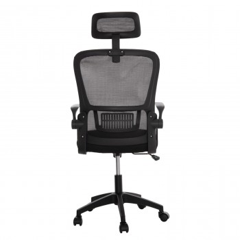 ΚΑΡΕΚΛΑ ΓΡΑΦΕΙΟΥ BLAZER HM1205.01 ΜΑΥΡΟ MESH-ΜΑΥΡΟΣ ΣΚΕΛΕΤΟΣ NYLON 60,5x47x85,5Υεκ.