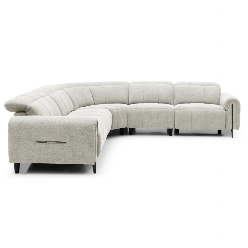 ΓΩΝΙΑΚΟΣ ΚΑΝΑΠΕΣ ΜΕ RECLINE ORACLE HM3290.02 ΜΠΕΖ ΥΦΑΣΜΑ 293x293x98Υεκ.