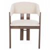 ΣΕΤ ΤΡΑΠΕΖΑΡΙΑΣ 7ΤΜΧ ZARRA HM21338.01 ΤΡΑΠΕΖΙ ΑΠΟ MDF--ΚΑΡΕΚΛΕΣ ΜΕ ΜΠΟΥΚΛΕ ΥΦΑΣΜΑ