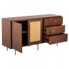 ΣΕΤ ΜΠΟΥΦΕΣ & ΕΠΙΠΛΟ ΤΗΛΕΟΡΑΣΗΣ MEEN HM21343 MDF ΜΕ ΚΑΠΛΑΜΑ ΚΑΡΥΔΙΑΣ