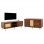 ΣΕΤ ΜΠΟΥΦΕΣ & ΕΠΙΠΛΟ ΤΗΛΕΟΡΑΣΗΣ MEEN HM21343 MDF ΜΕ ΚΑΠΛΑΜΑ ΚΑΡΥΔΙΑΣ