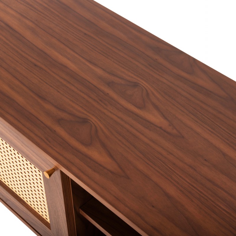 ΣΕΤ ΜΠΟΥΦΕΣ & ΕΠΙΠΛΟ ΤΗΛΕΟΡΑΣΗΣ MEEN HM21343 MDF ΜΕ ΚΑΠΛΑΜΑ ΚΑΡΥΔΙΑΣ