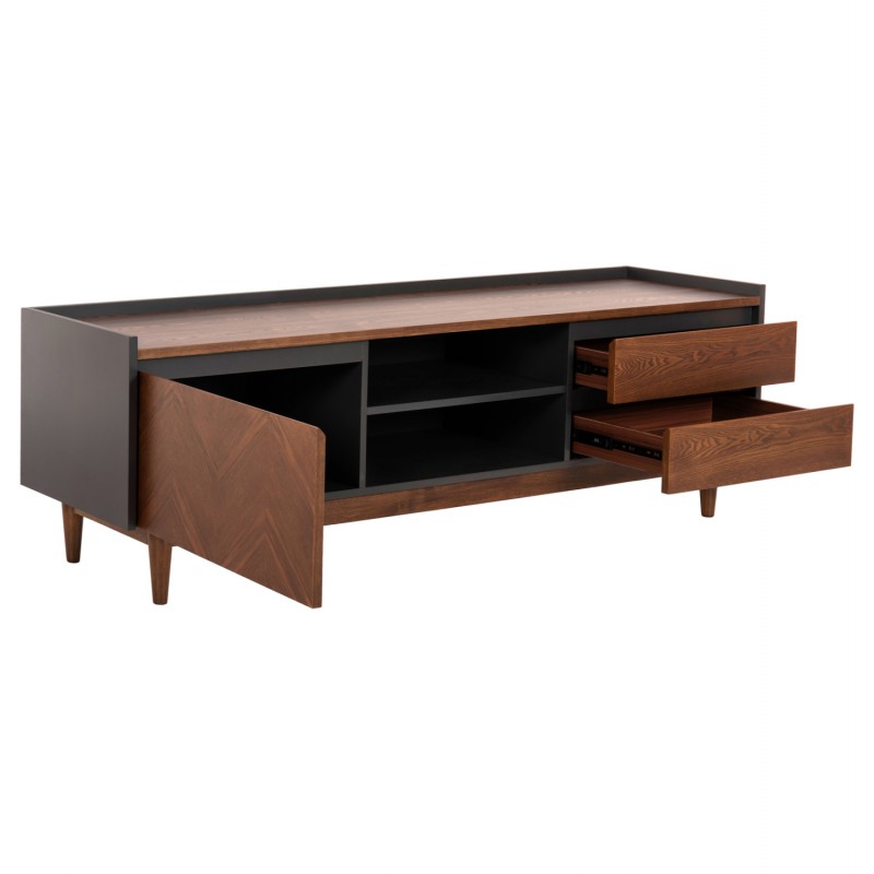ΣΕΤ ΜΠΟΥΦΕΣ & ΕΠΙΠΛΟ ΤΗΛΕΟΡΑΣΗΣ ΒEEN HM21344 MDF ΜΕ ΚΑΠΛΑΜΑ ΚΑΡΥΔΙΑΣ