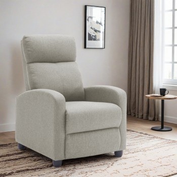 ΠΟΛΥΘΡΟΝΑ ΣΑΛΟΝΙΟΥ RELAX DROSEN HM3299.03 ΜΠΕΖ ΥΦΑΣΜΑ 68,5x86x100Υεκ