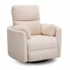 ΠΟΛΥΘΡΟΝΑ ΘΗΛΑΣΜΟΥ/RELAX VELMORA HM3300.03 ΜΠΕΖ ΚΟΤΛΕ ΥΦΑΣΜΑ 93x102x106.5Υεκ