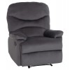 ΠΟΛΥΘΡΟΝΑ RELAX BRAYLEN HM3298.01 ΓΚΡΙ ΒΕΛΟΥΔΟ 85x90x95Υεκ.