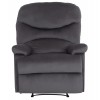 ΠΟΛΥΘΡΟΝΑ RELAX BRAYLEN HM3298.01 ΓΚΡΙ ΒΕΛΟΥΔΟ 85x90x95Υεκ.