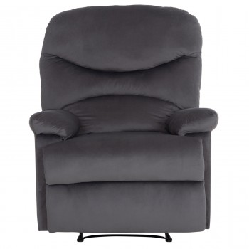 ΠΟΛΥΘΡΟΝΑ RELAX BRAYLEN HM3298.01 ΓΚΡΙ ΒΕΛΟΥΔΟ 85x90x95Υεκ.